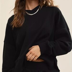 Aerie Jegging Fit Oversized Sweatshirt Large